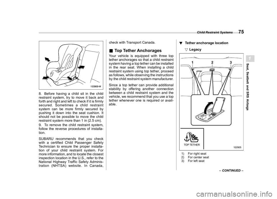 SUBARU LEGACY 2023  Owners Manual ������
