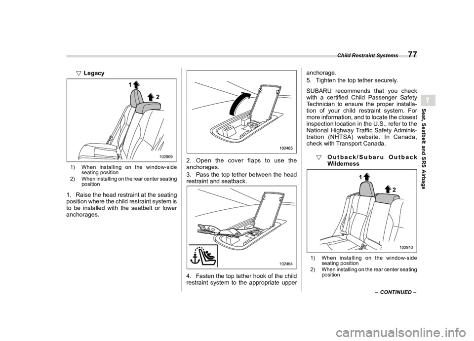 SUBARU LEGACY 2023  Owners Manual ������
