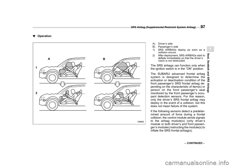 SUBARU OUTBACK 2023  Owners Manual ������
