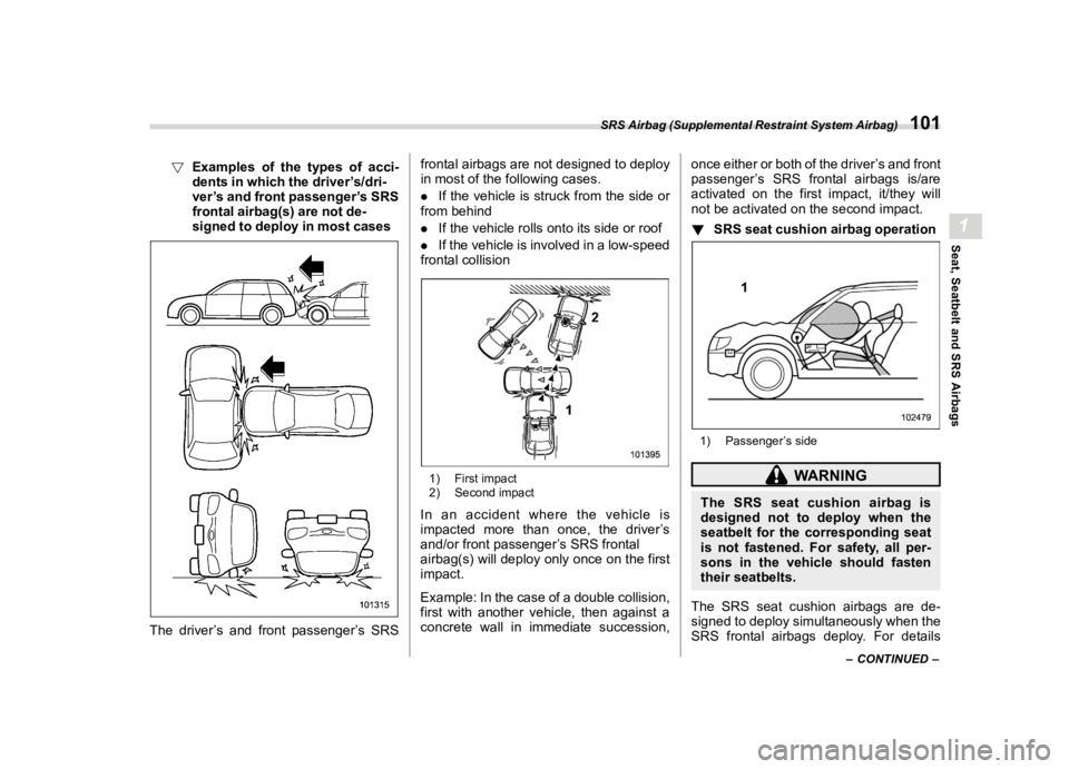 SUBARU OUTBACK 2023  Owners Manual �������
