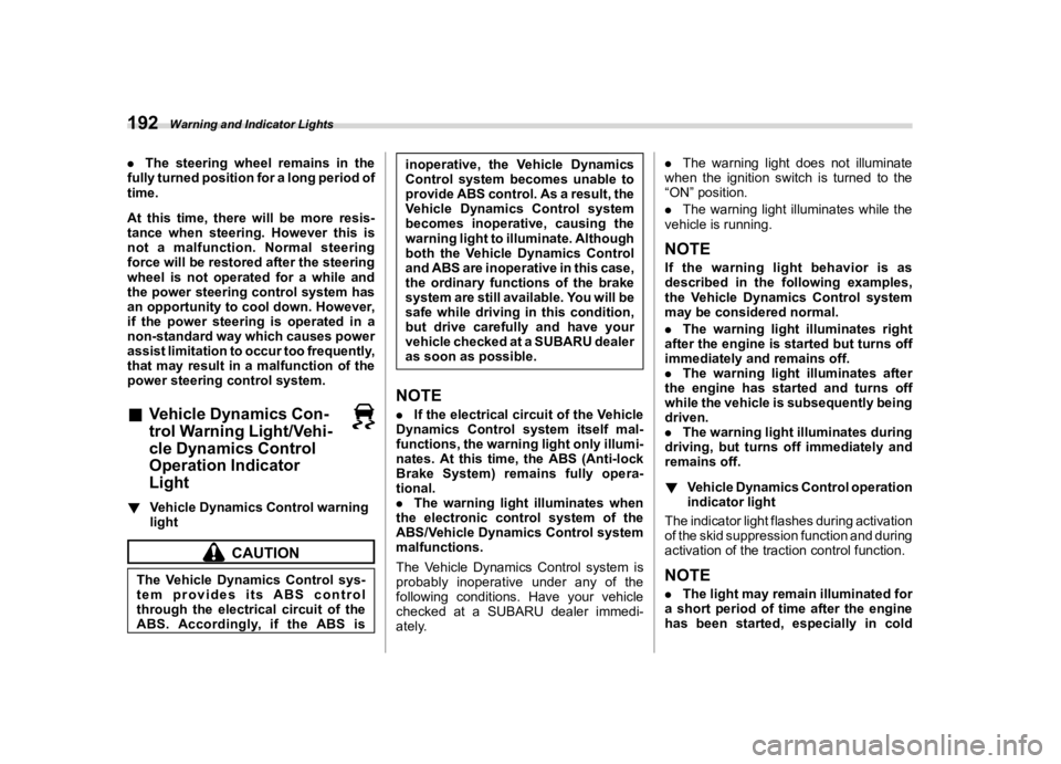 SUBARU OUTBACK 2023  Owners Manual �������
