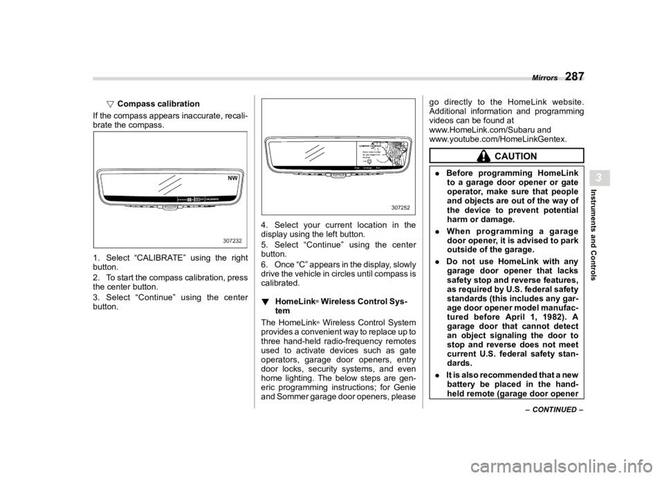 SUBARU OUTBACK 2023  Owners Manual �������
