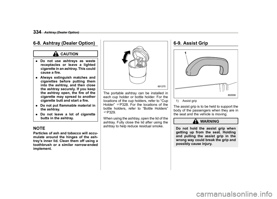 SUBARU OUTBACK 2023  Owners Manual �������
