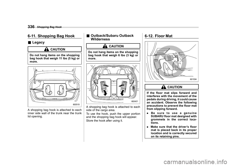 SUBARU OUTBACK 2023  Owners Manual �������
