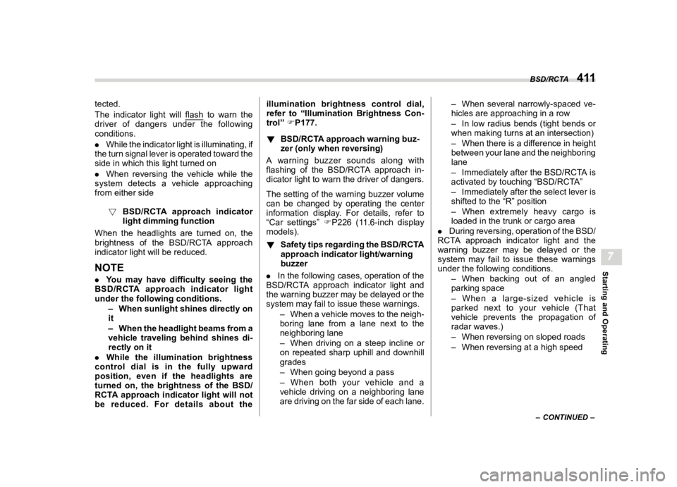 SUBARU OUTBACK 2023  Owners Manual �������
