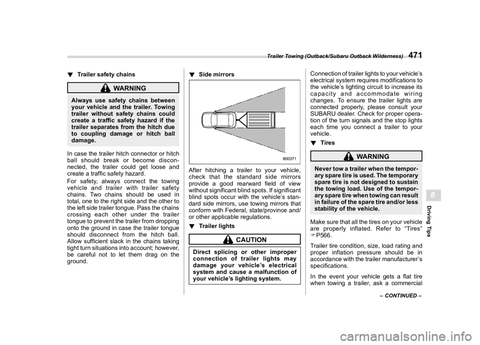SUBARU OUTBACK 2023  Owners Manual �������
