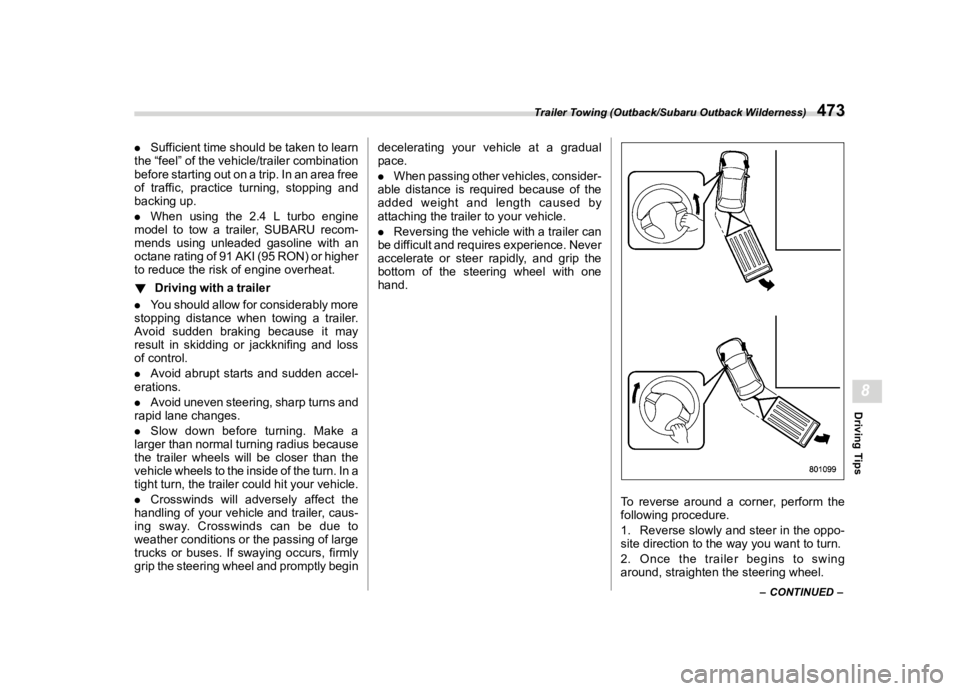SUBARU OUTBACK 2023  Owners Manual �������

