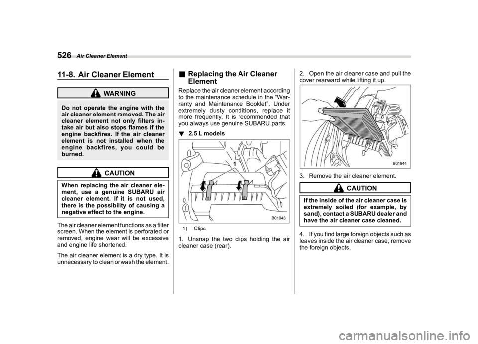 SUBARU OUTBACK 2023  Owners Manual �������
