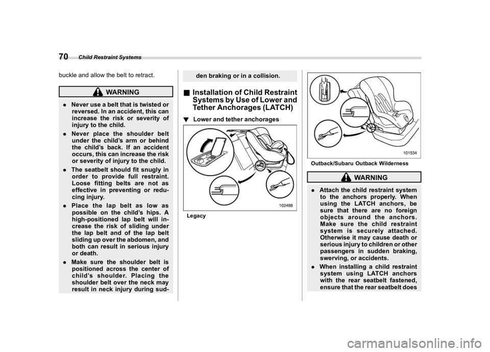 SUBARU OUTBACK 2023  Owners Manual ������
