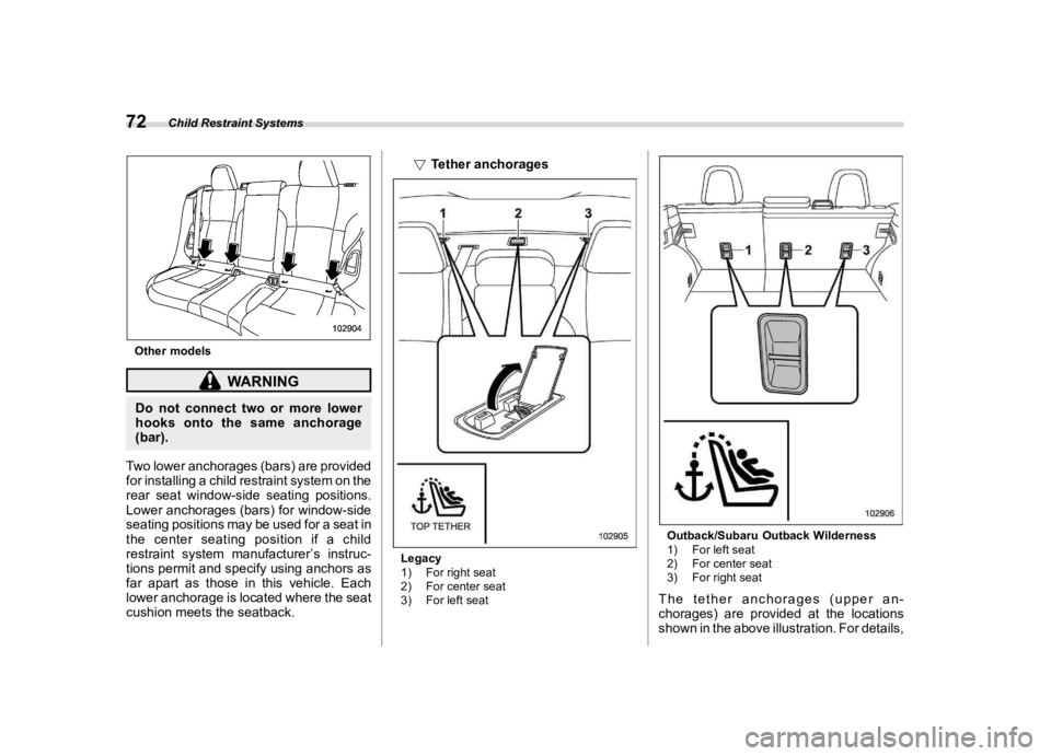SUBARU OUTBACK 2023  Owners Manual ������
