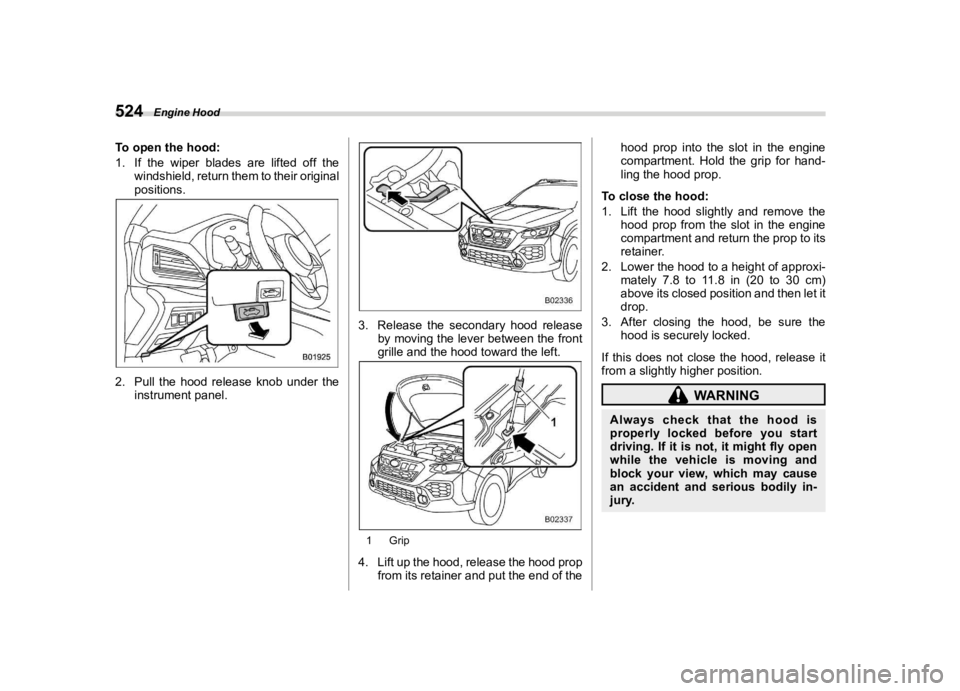 SUBARU OUTBACK 2024  Owners Manual �������
