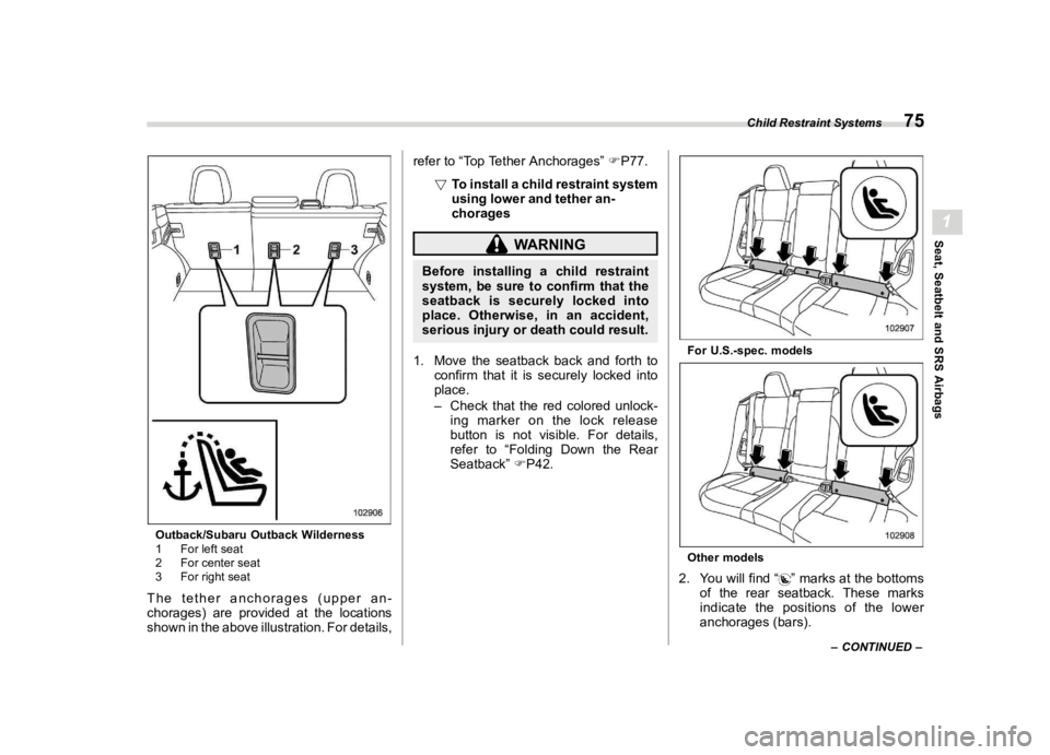 SUBARU OUTBACK 2024  Owners Manual ������
