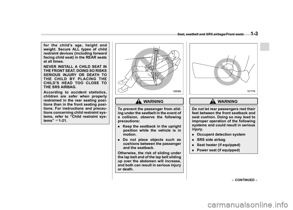 SUBARU WRX 2021  Owners Manual ������
