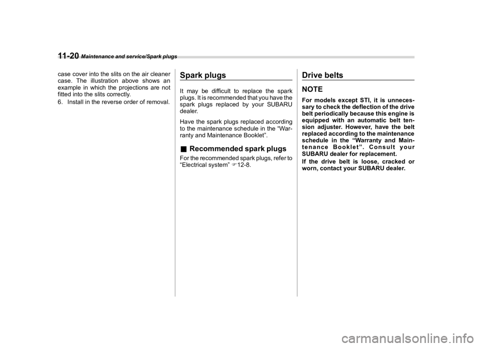 SUBARU WRX 2021  Owners Manual �������
