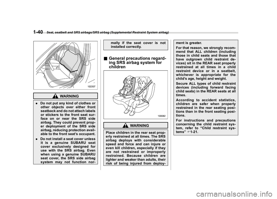 SUBARU WRX 2021  Owners Manual ������
