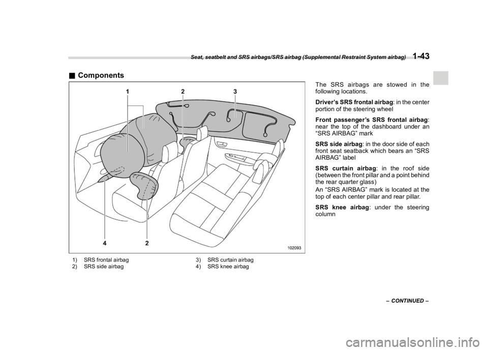 SUBARU WRX 2021  Owners Manual ������
