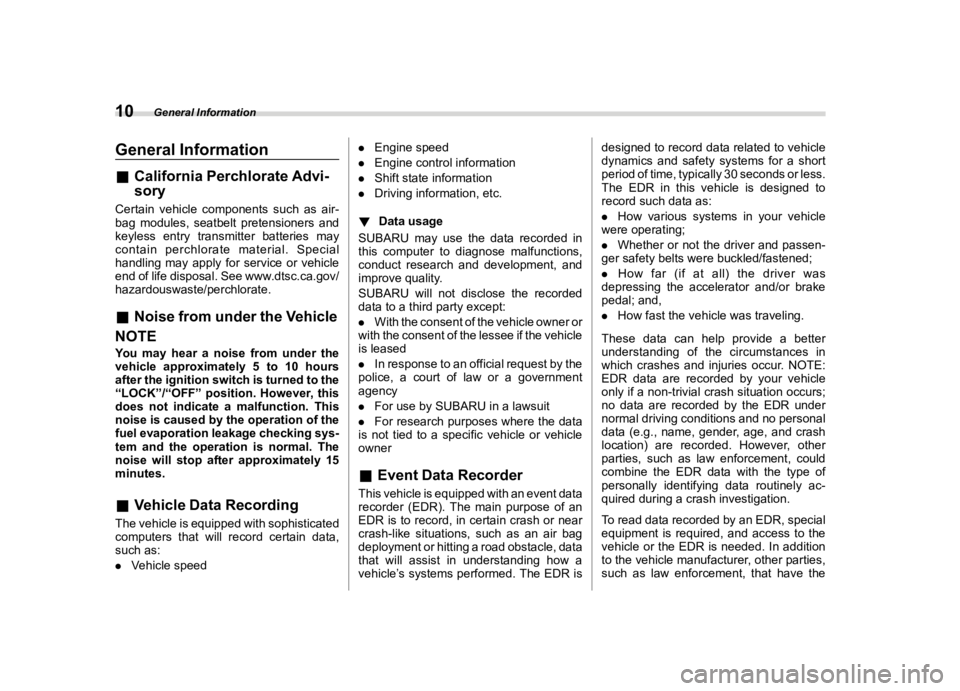 SUBARU WRX 2022  Owners Manual ������
