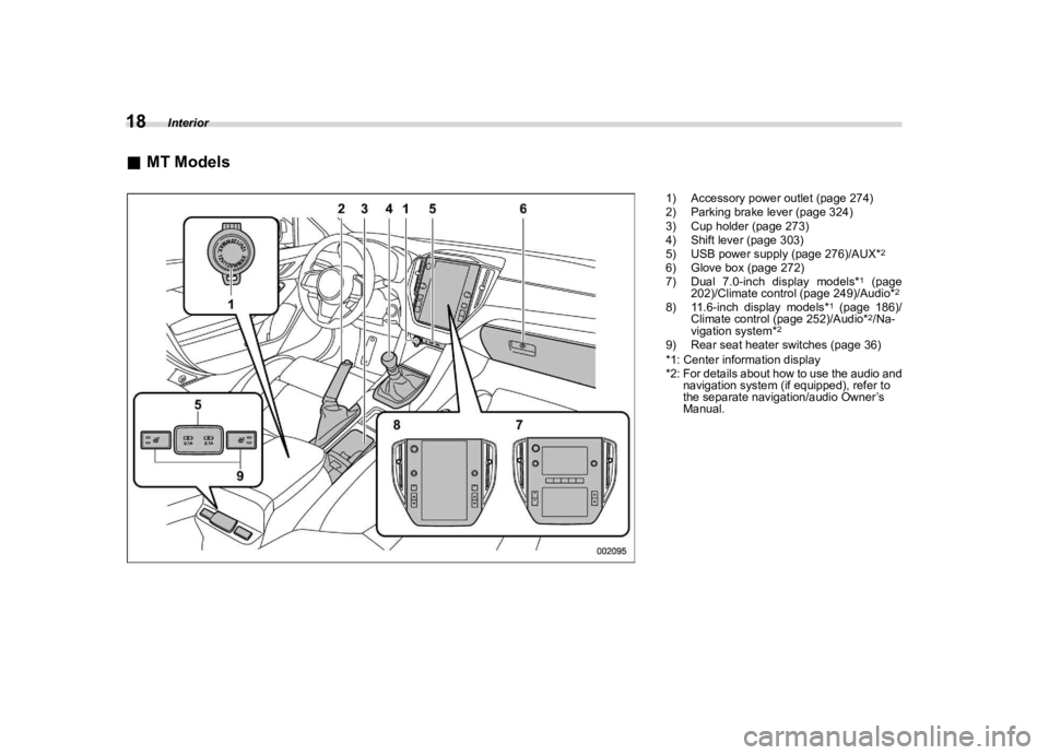 SUBARU WRX 2022  Owners Manual ������
