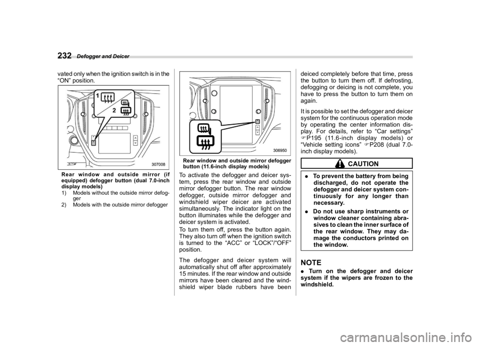 SUBARU WRX 2022  Owners Manual �������

