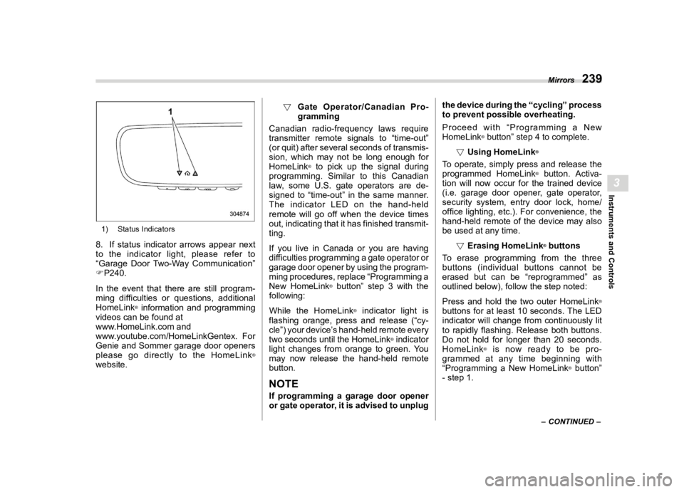 SUBARU WRX 2022  Owners Manual �������
