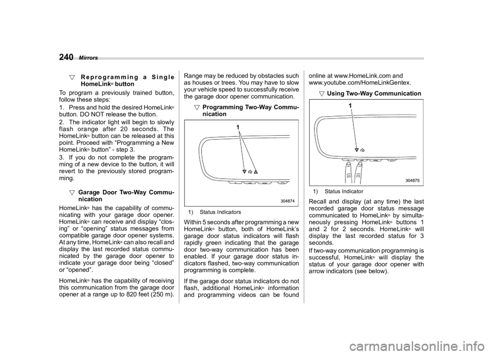 SUBARU WRX 2022  Owners Manual �������
