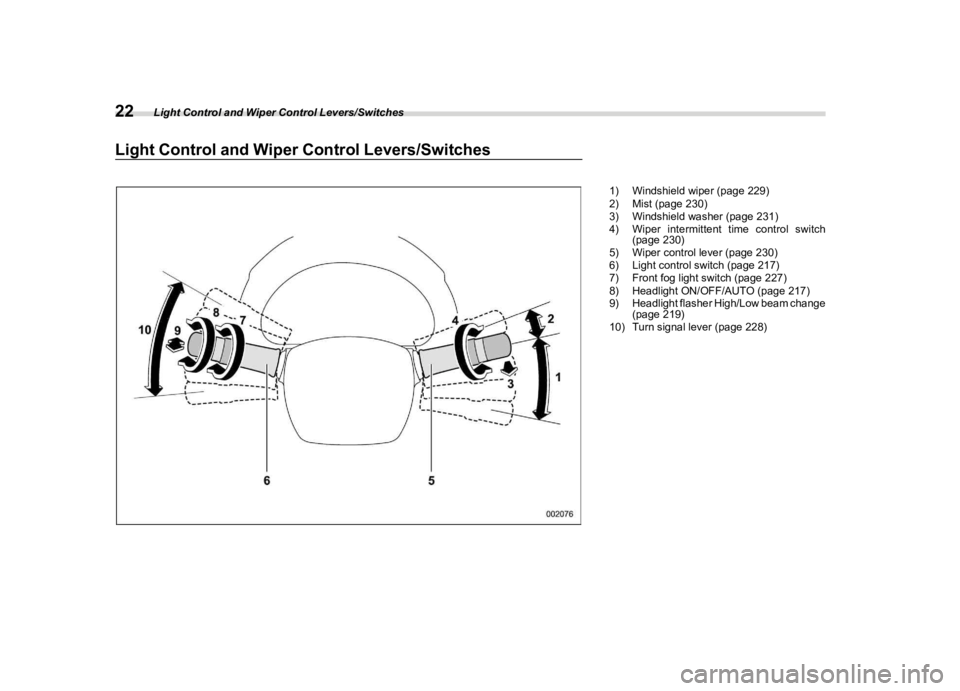 SUBARU WRX 2022  Owners Manual ������
