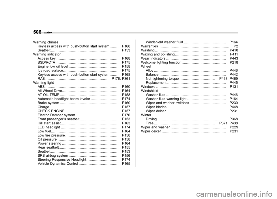 SUBARU WRX 2022  Owners Manual �������
