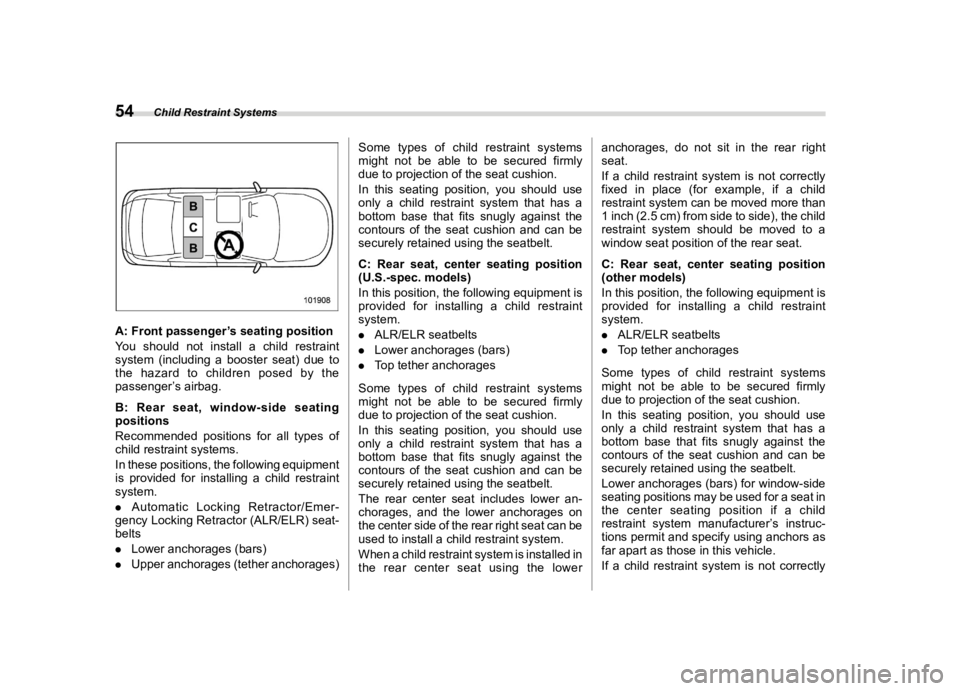 SUBARU WRX 2022  Owners Manual ������
