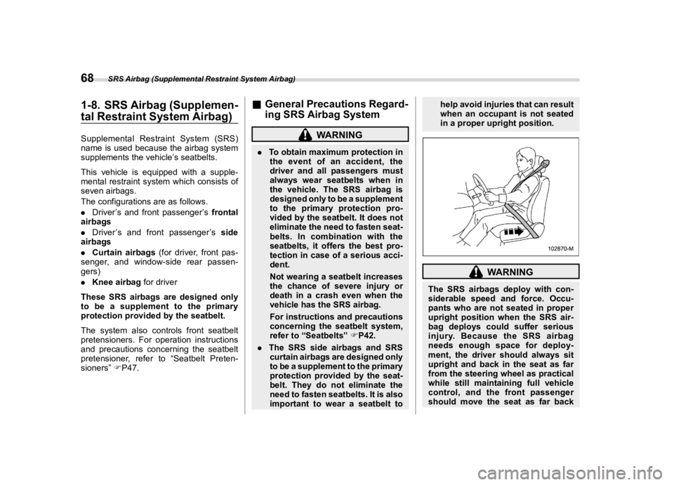 SUBARU WRX 2022  Owners Manual ������
