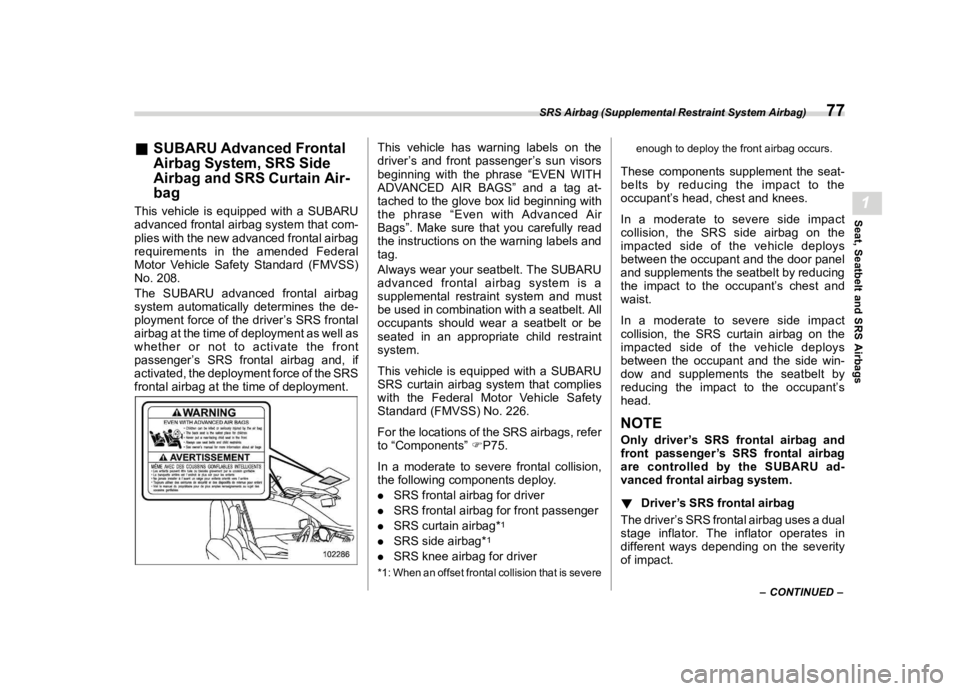 SUBARU WRX 2022  Owners Manual ������
