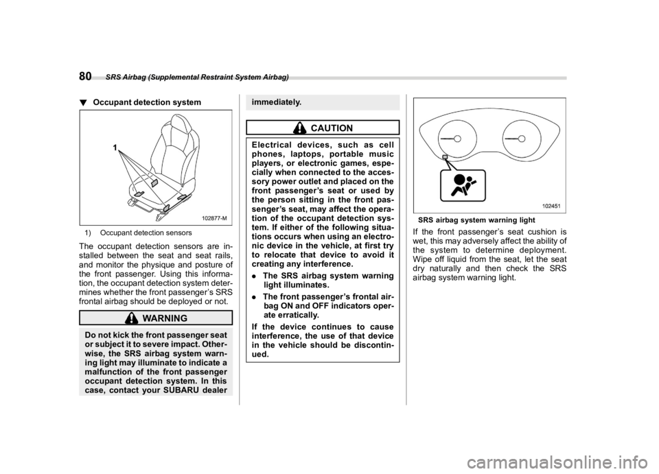 SUBARU WRX 2022  Owners Manual ������
