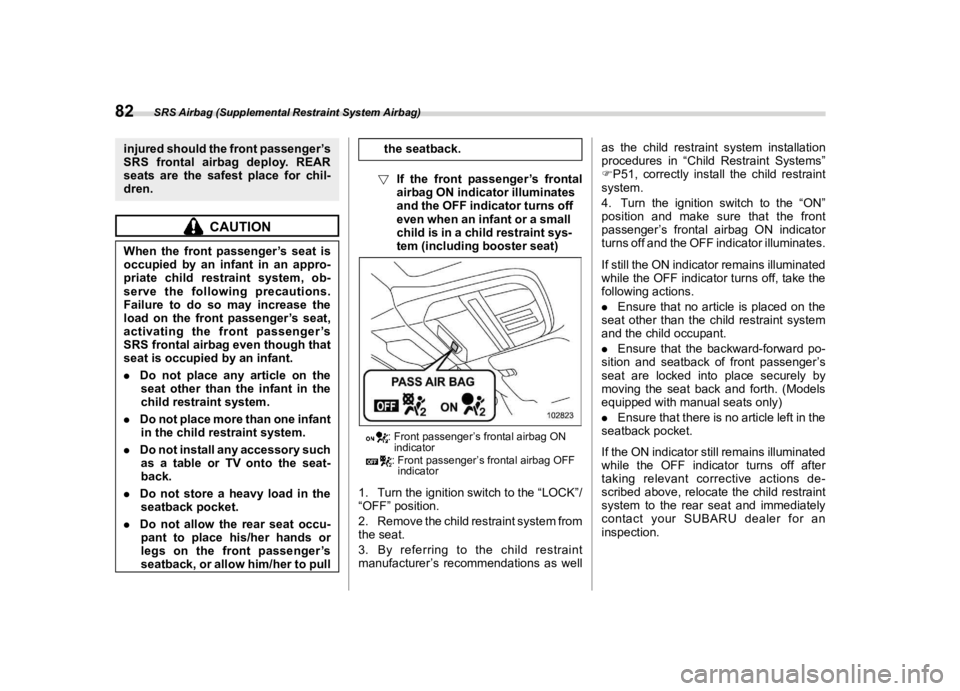 SUBARU WRX 2022  Owners Manual ������
