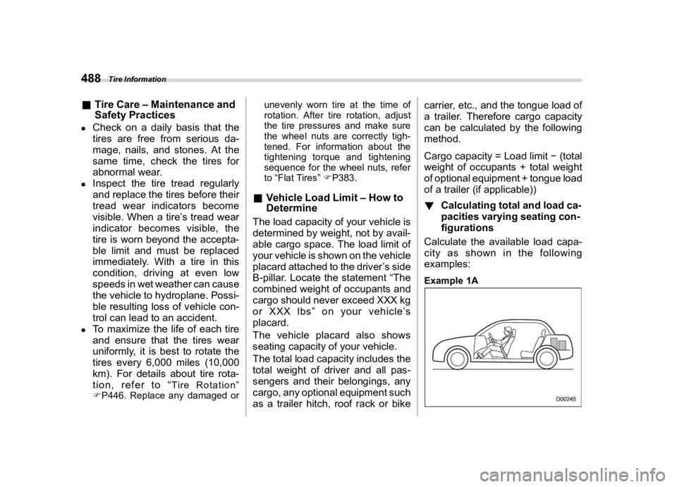 SUBARU WRX 2023  Owners Manual �������
