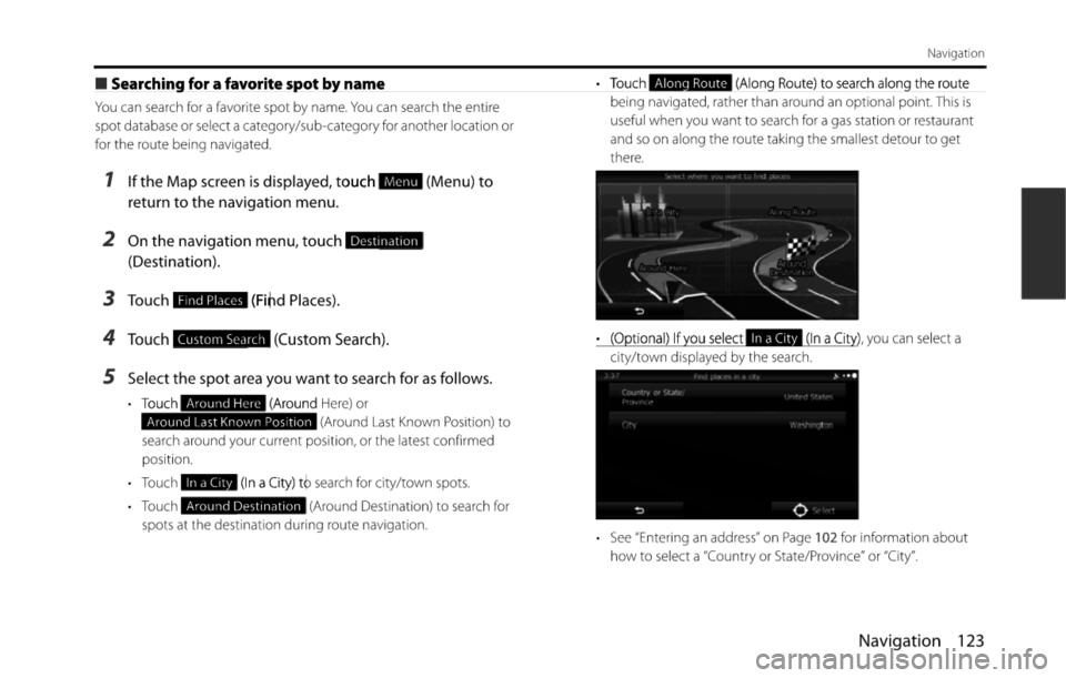 SUBARU BRZ 2015 1.G Navigation Manual 