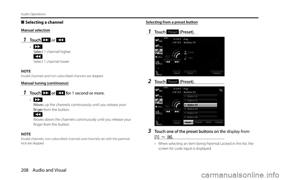 SUBARU BRZ 2015 1.G Navigation Manual 