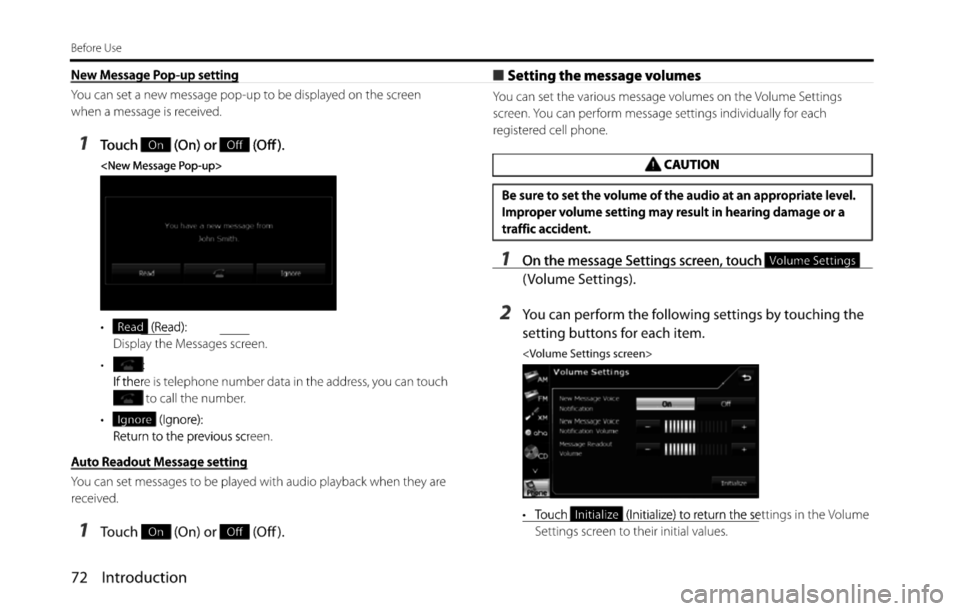 SUBARU BRZ 2015 1.G Navigation Manual 