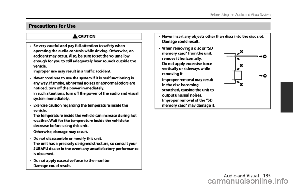 SUBARU FORESTER 2015 SJ / 4.G Navigation Manual 