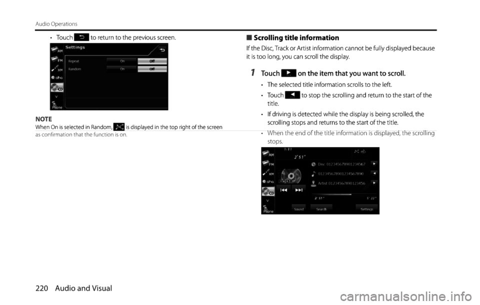 SUBARU FORESTER 2015 SJ / 4.G Navigation Manual 