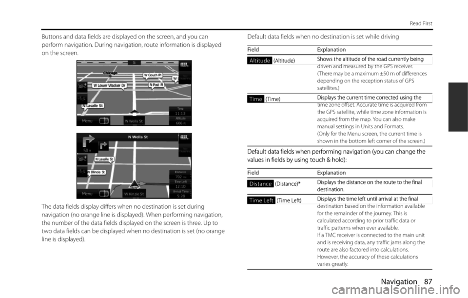SUBARU FORESTER 2015 SJ / 4.G Navigation Manual 