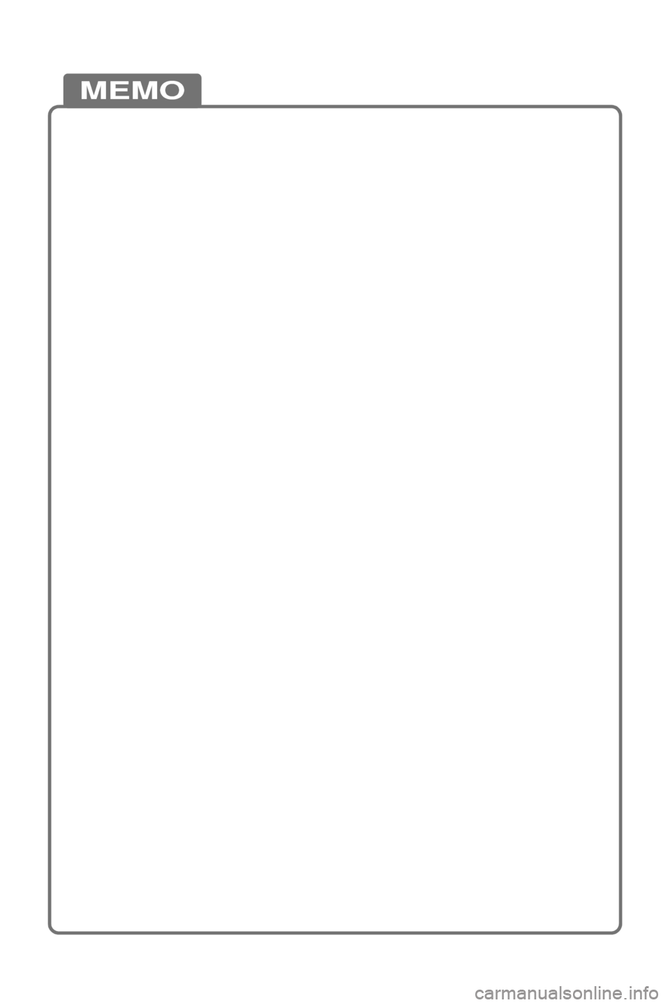 SUBARU OUTBACK 2017 6.G Driving Assist Manual MEMO 