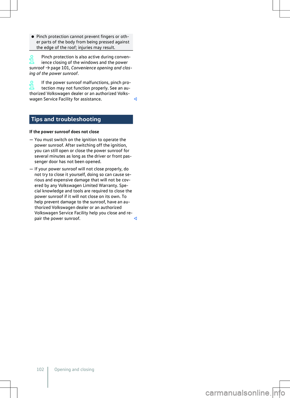 VOLKSWAGEN GOLF GTI 2020  Owners Manual 