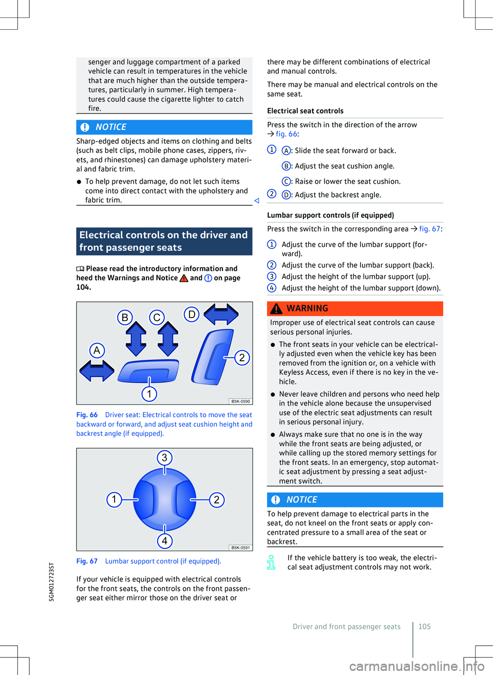 VOLKSWAGEN GOLF GTI 2020  Owners Manual 