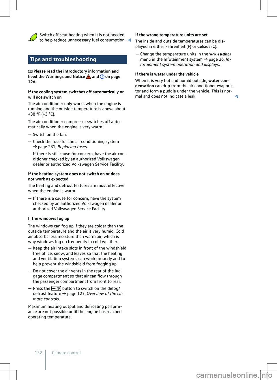 VOLKSWAGEN GOLF GTI 2020  Owners Manual 