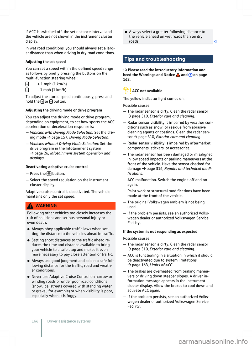 VOLKSWAGEN GOLF GTI 2020  Owners Manual 