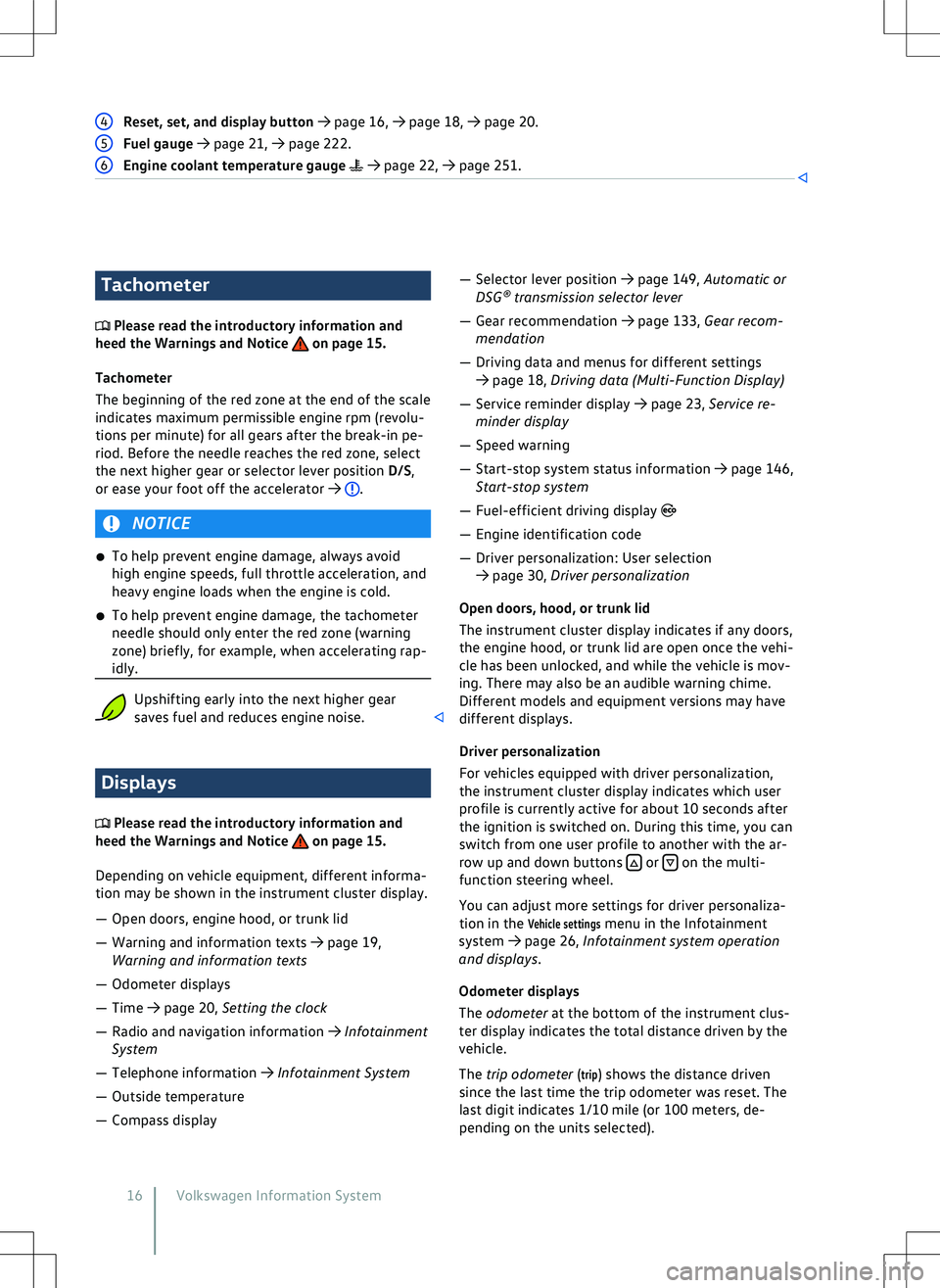 VOLKSWAGEN GOLF GTI 2020  Owners Manual 
