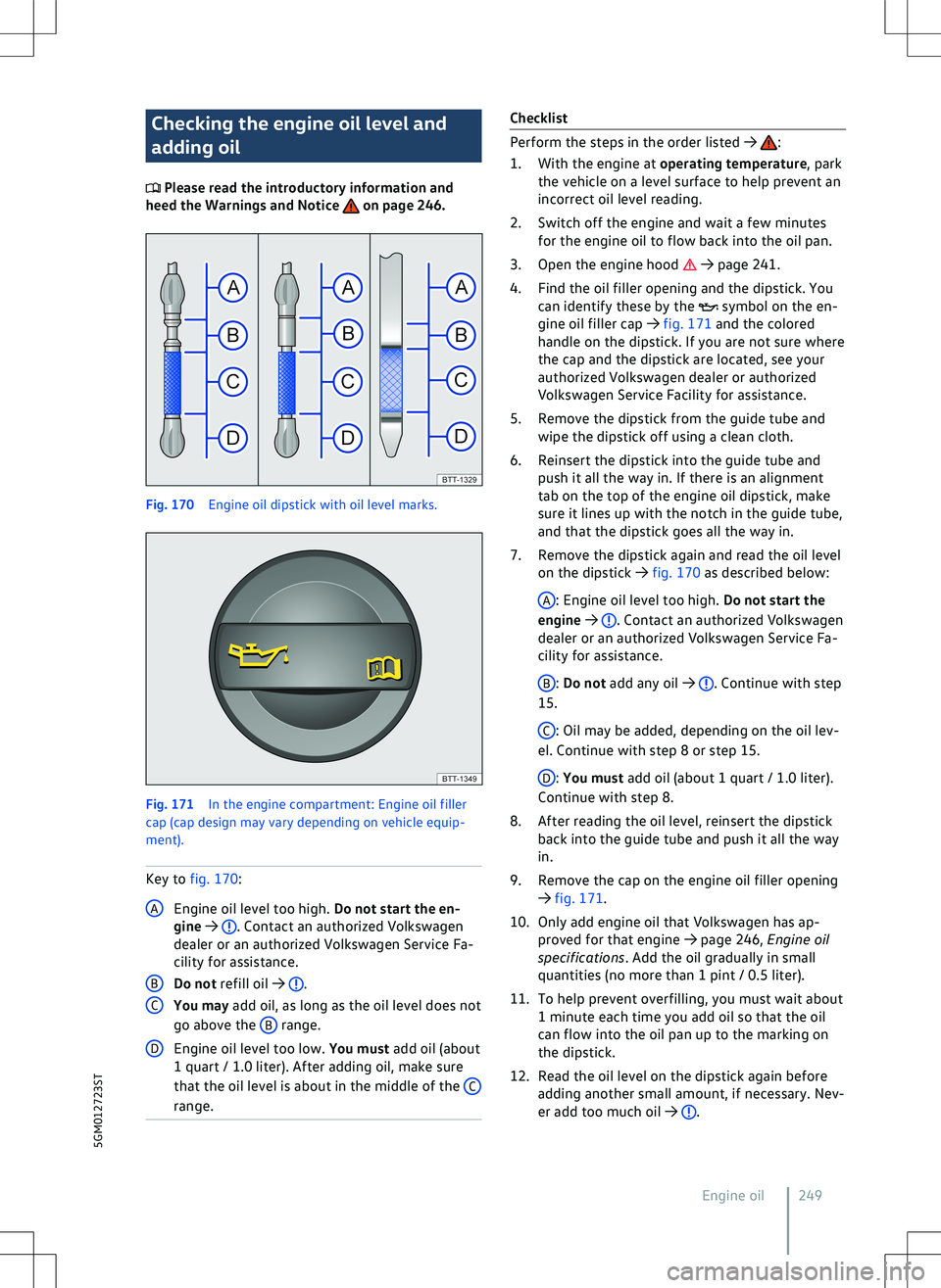 VOLKSWAGEN GOLF GTI 2020  Owners Manual 