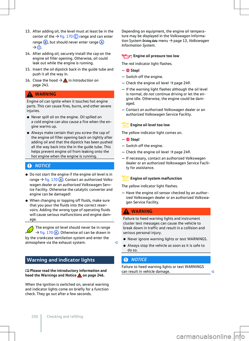 VOLKSWAGEN GOLF GTI 2020  Owners Manual 