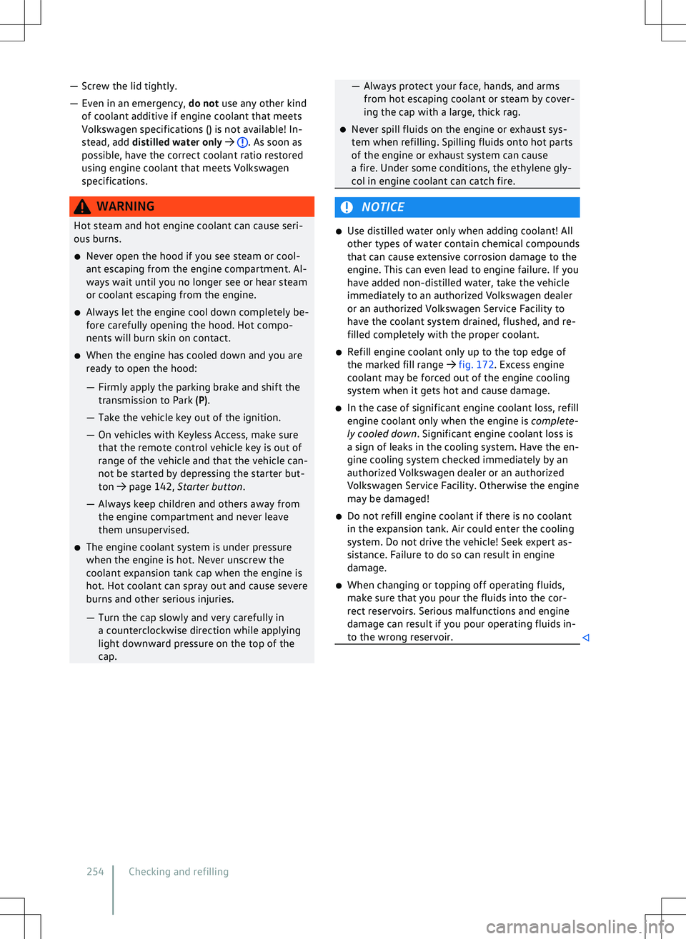 VOLKSWAGEN GOLF GTI 2020  Owners Manual 