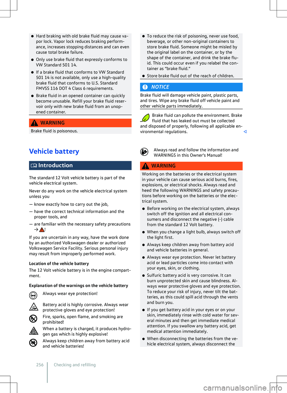 VOLKSWAGEN GOLF GTI 2020  Owners Manual 
