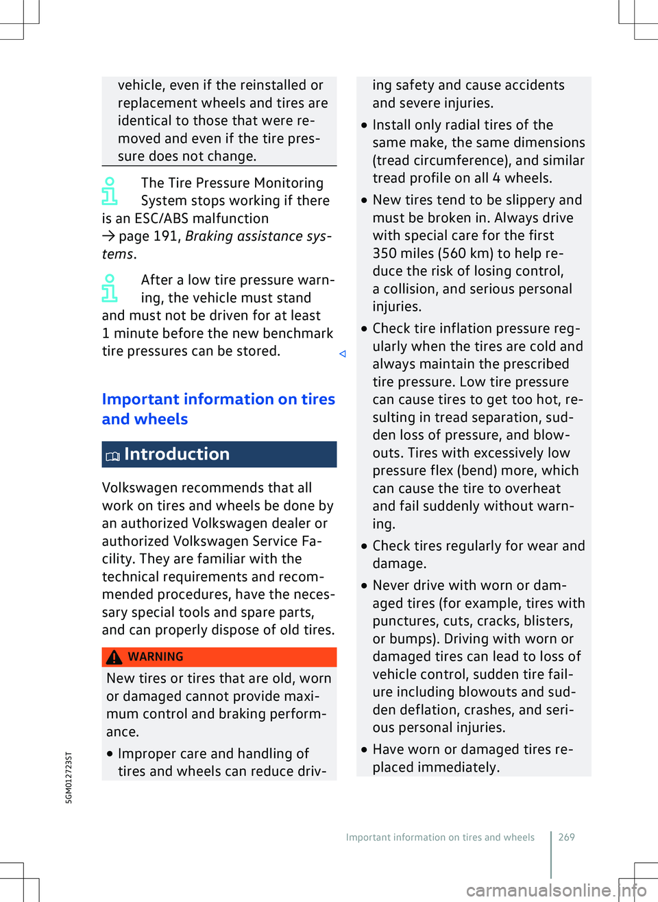 VOLKSWAGEN GOLF GTI 2020  Owners Manual 